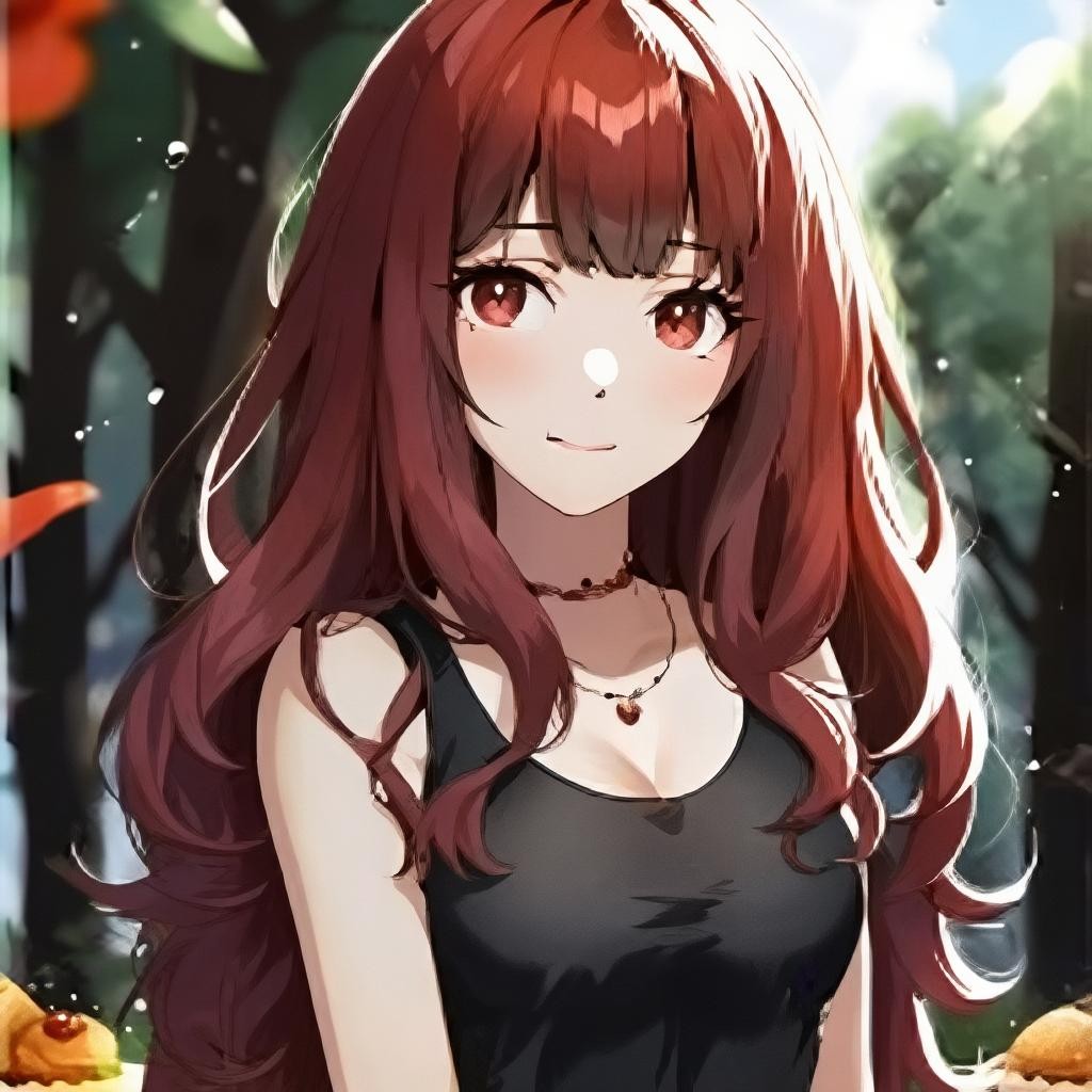 Loving and caring girl