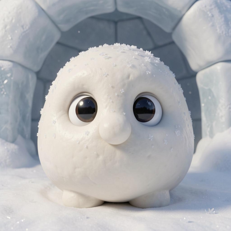 White Puffle - Club Penguin