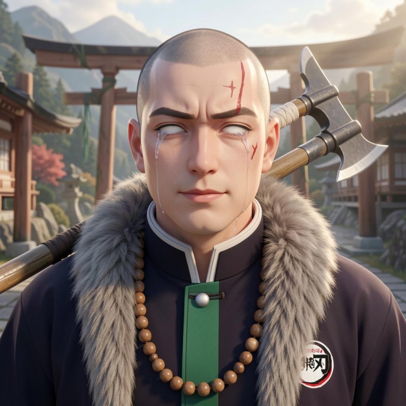 Gyomei Himejima - Demon Slayer (Kimetsu no Yaiba)