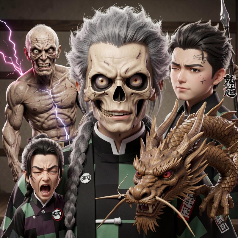 Hantengu - Demon Slayer (Kimetsu no Yaiba)