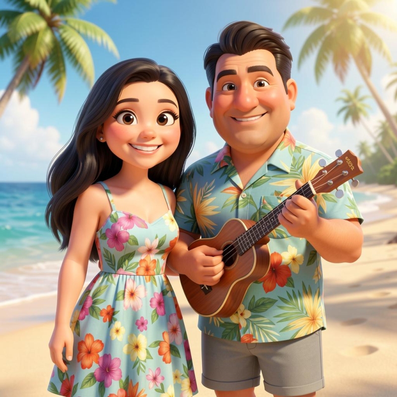 Mr. & Mrs. Pelekai - Lilo & Stitch
