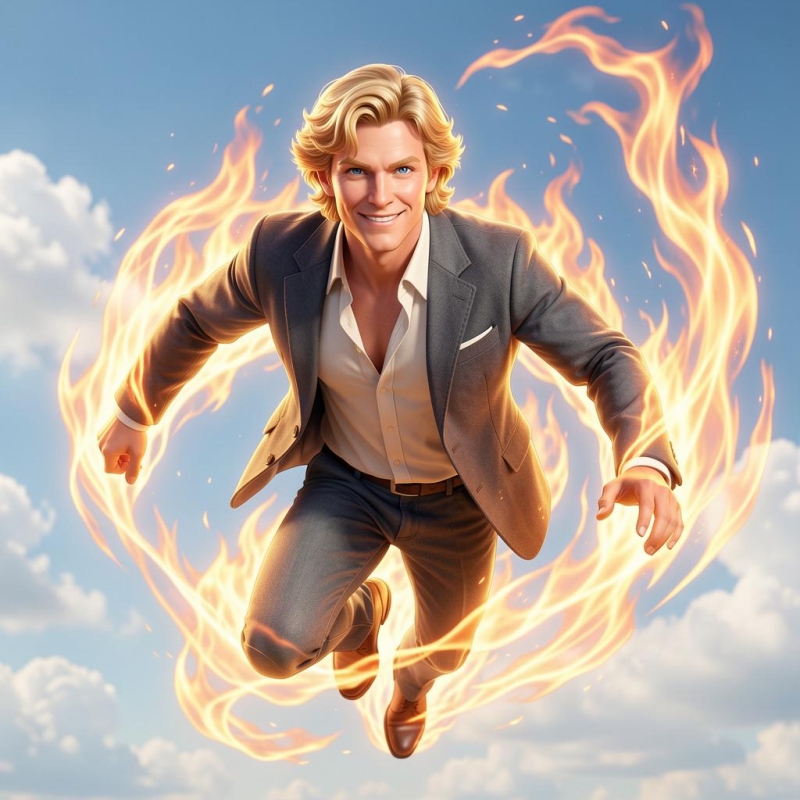 Johnny Storm -Marvel