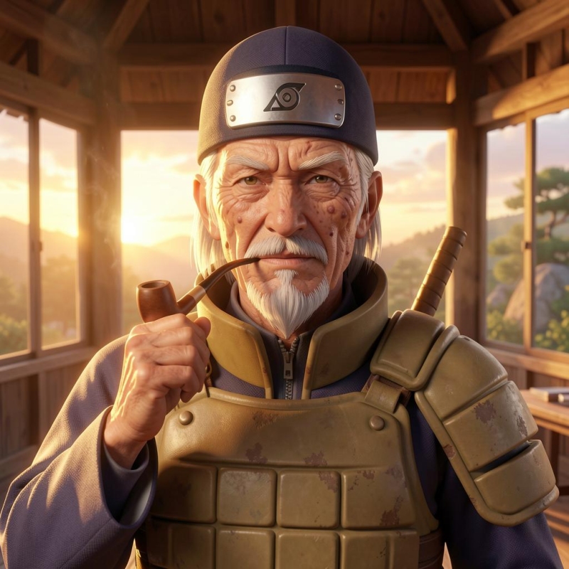 Hiruzen Sarutobi - Naruto