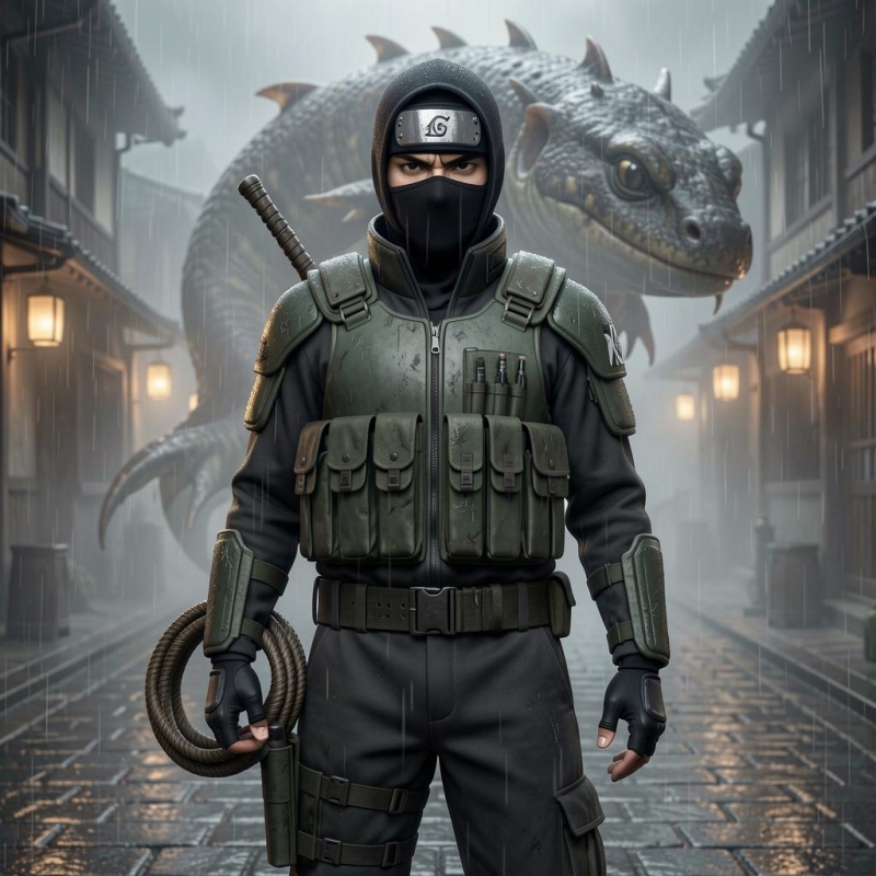 Hanzo of the Salamander - Naruto