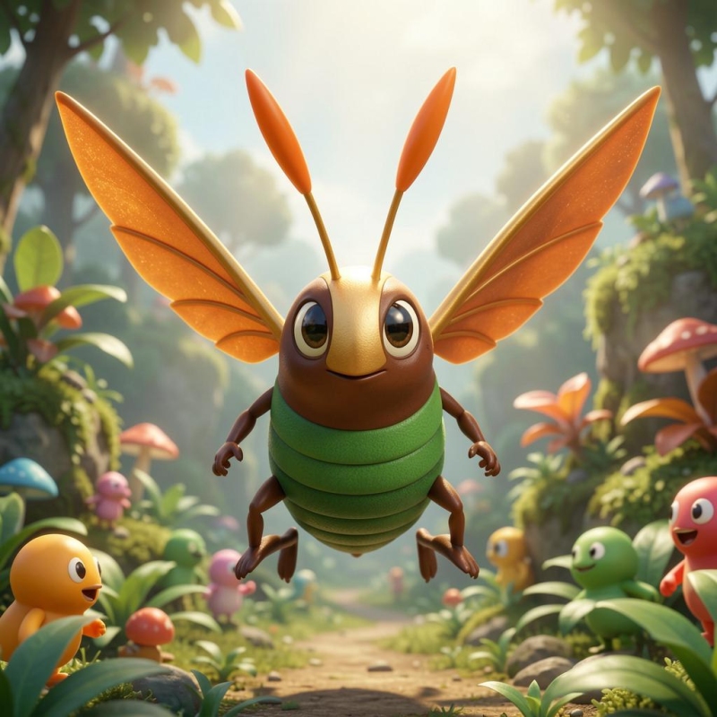 Swooping Snitchbug - Pikmin