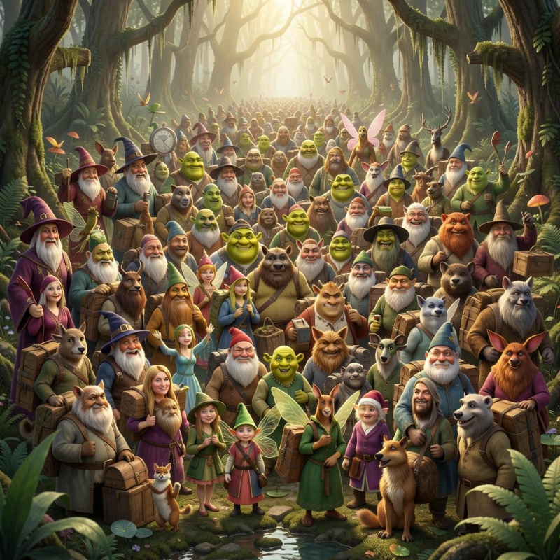 Fairy Tale Creatures - Shrek