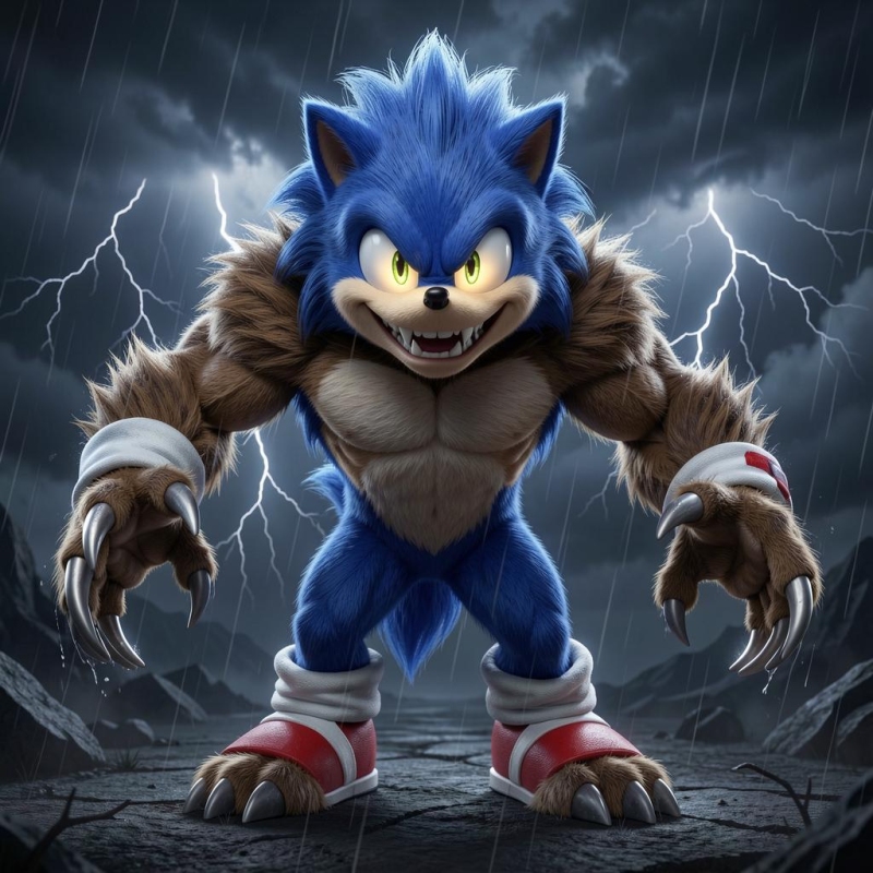 Sonic the Werehog - Sonic Unleashed