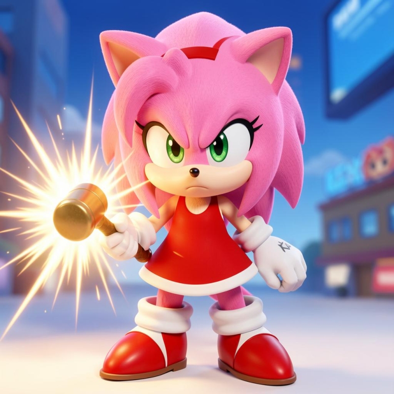 Amy Rose - Sonic Unleashed