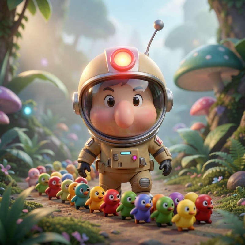 Captain Olimar - Smash Bros Brawl: The Subspace Emissary