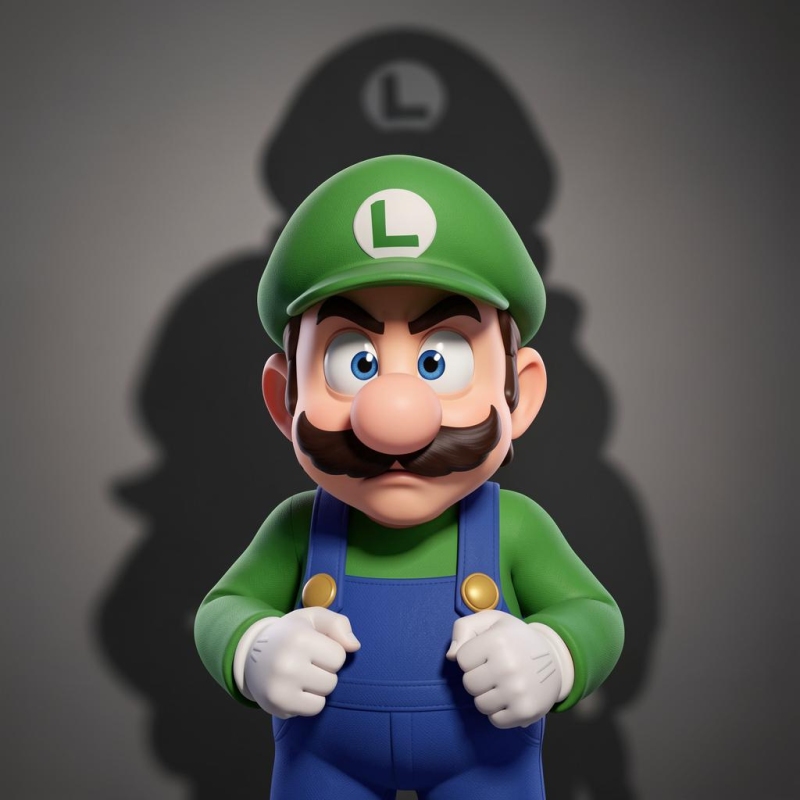Luigi - Smash Bros Brawl: The Subspace Emissary