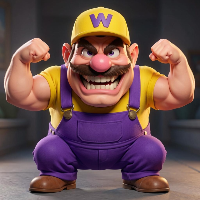 Wario - Smash Bros Brawl: The Subspace Emissary