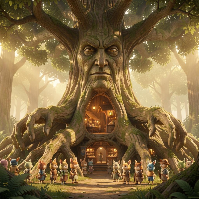 Great Deku Tree - The Legend of Zelda