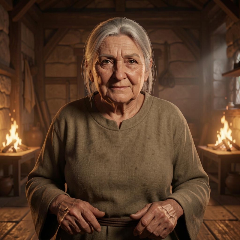 Nenneke - The Witcher