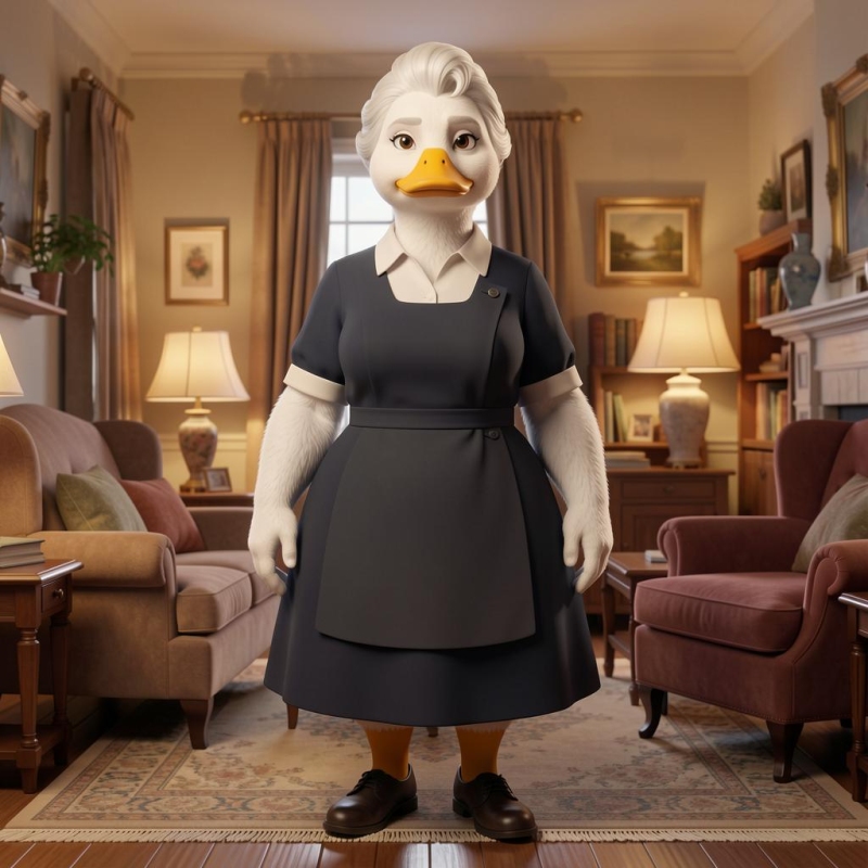 Mrs. Beakley - DuckTales