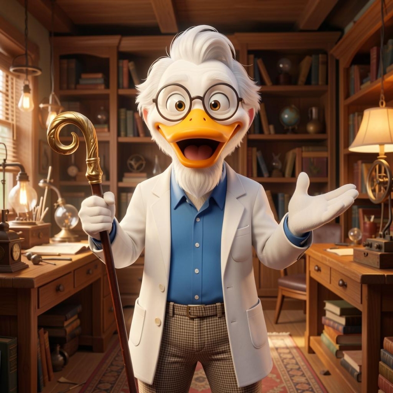 Ludwig Von Drake - DuckTales