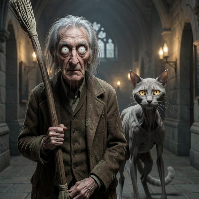 Argus Filch - Goblet of Fire
