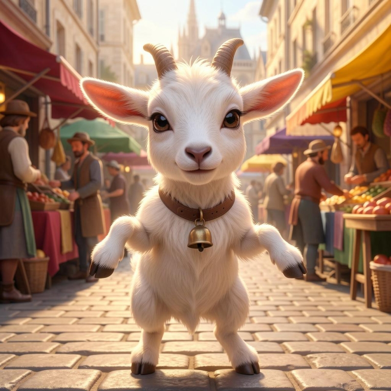 Djali - The Hunchback of Notre Dame