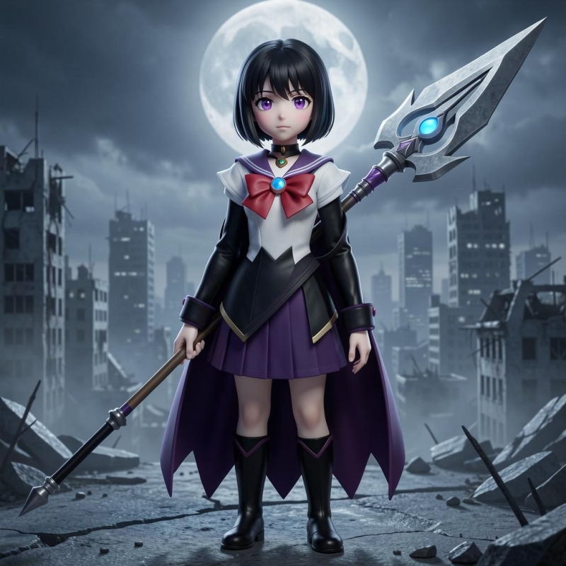Hotaru Tomoe / Sailor Saturn - Sailor Moon