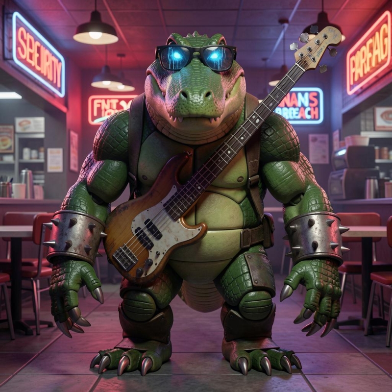 Montgomery Gator - FNAF: Security Breach