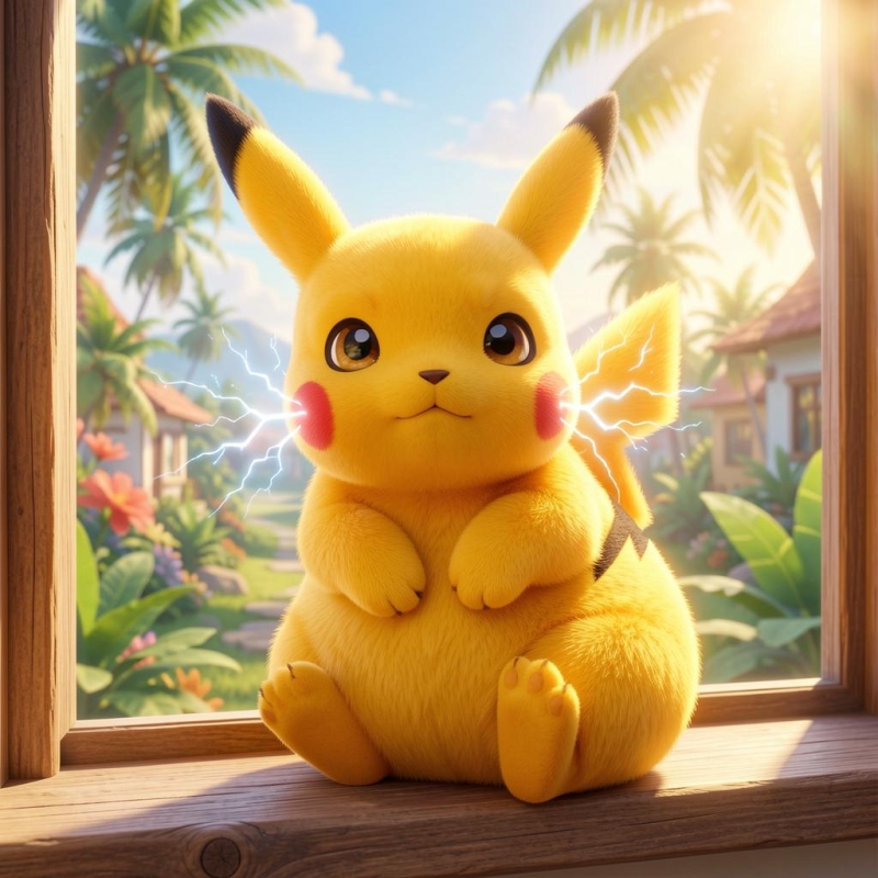 Pikachu - Pokémon: Sun & Moon