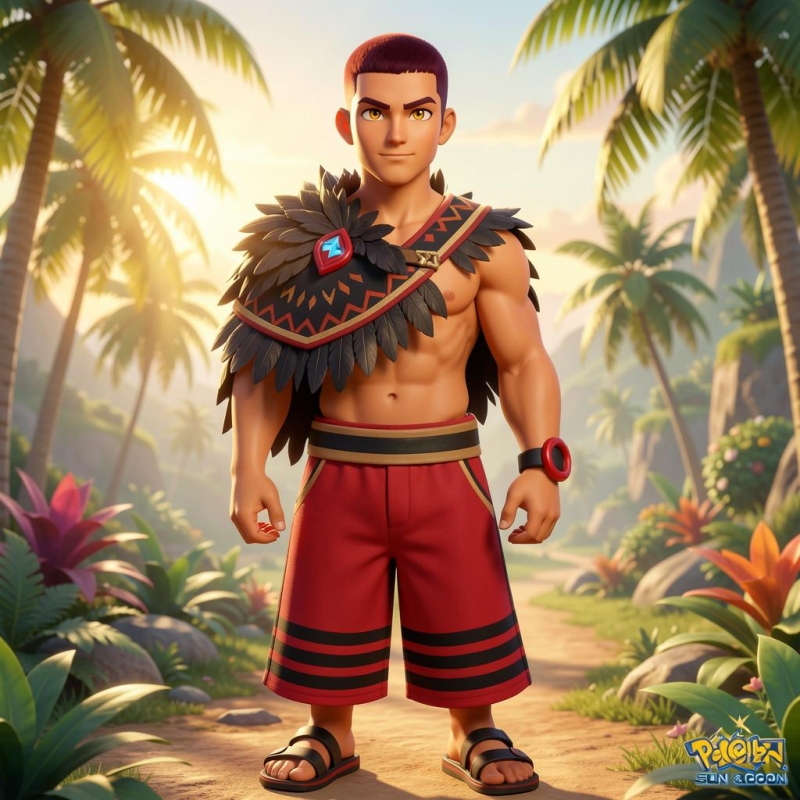 Kiawe - Pokémon: Sun & Moon