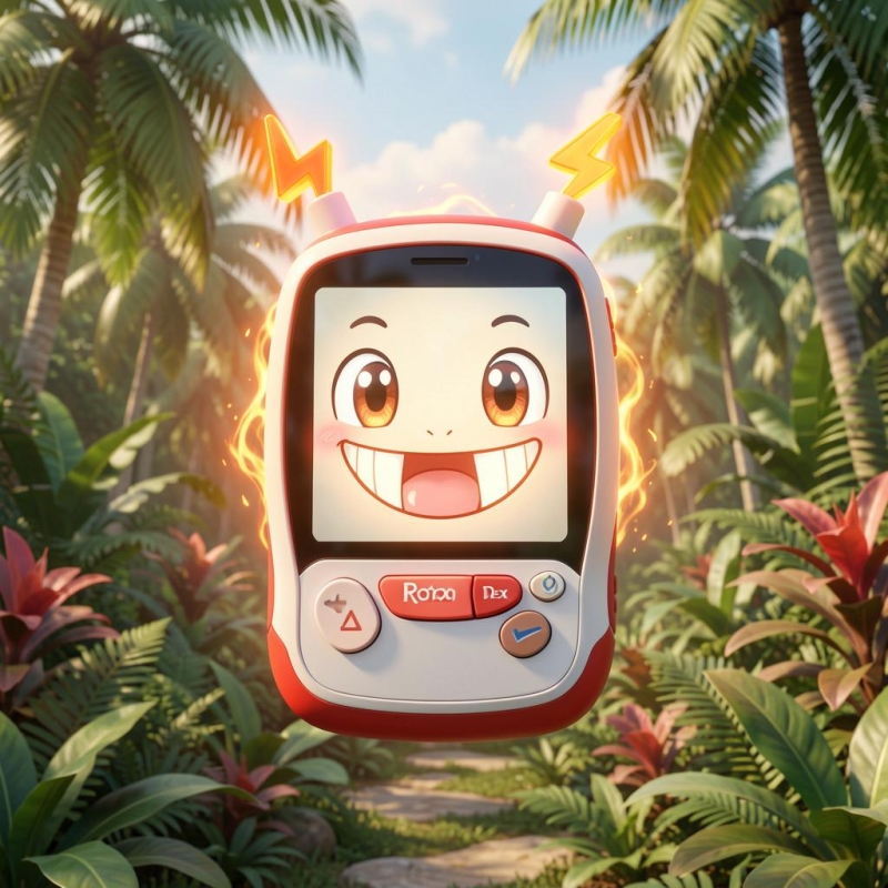 Rotom Dex - Pokémon: Sun & Moon