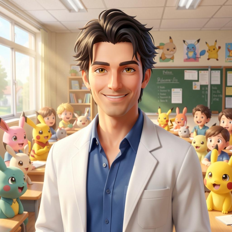 Professor Sycamore - Pokémon (anime)