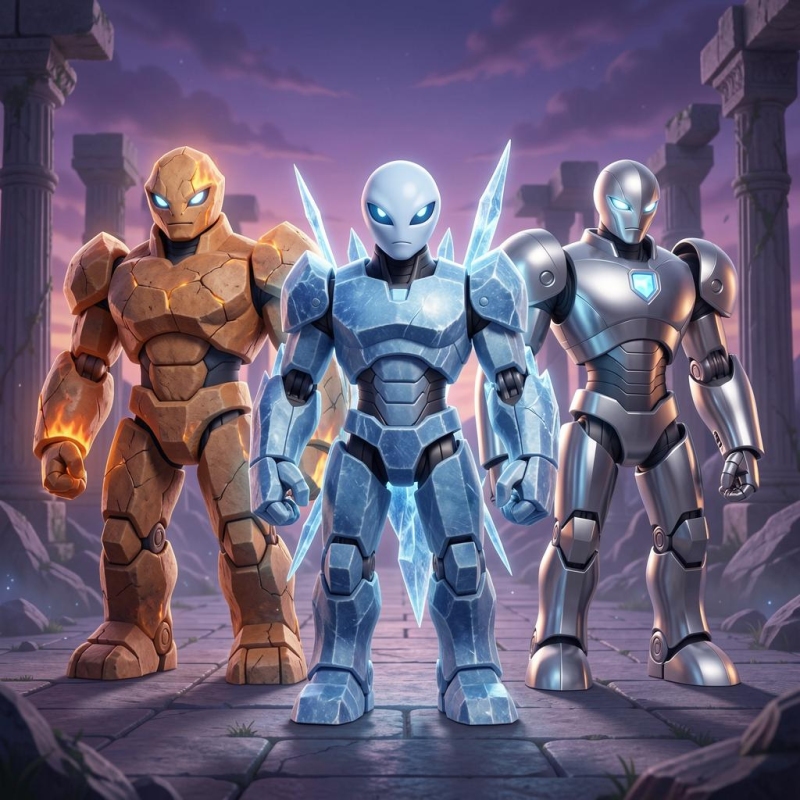 Regirock, Regice, and Registeel - Pokémon: Advanced Generation