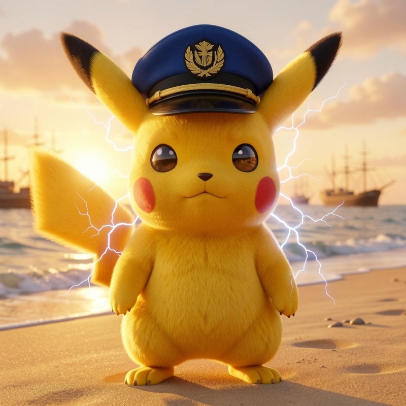 Captain Pikachu - Pokémon Horizons: The Series