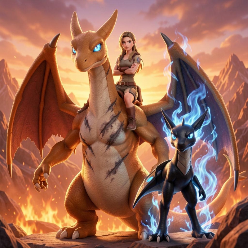 Friede's Charizard - Pokémon Horizons: The Series