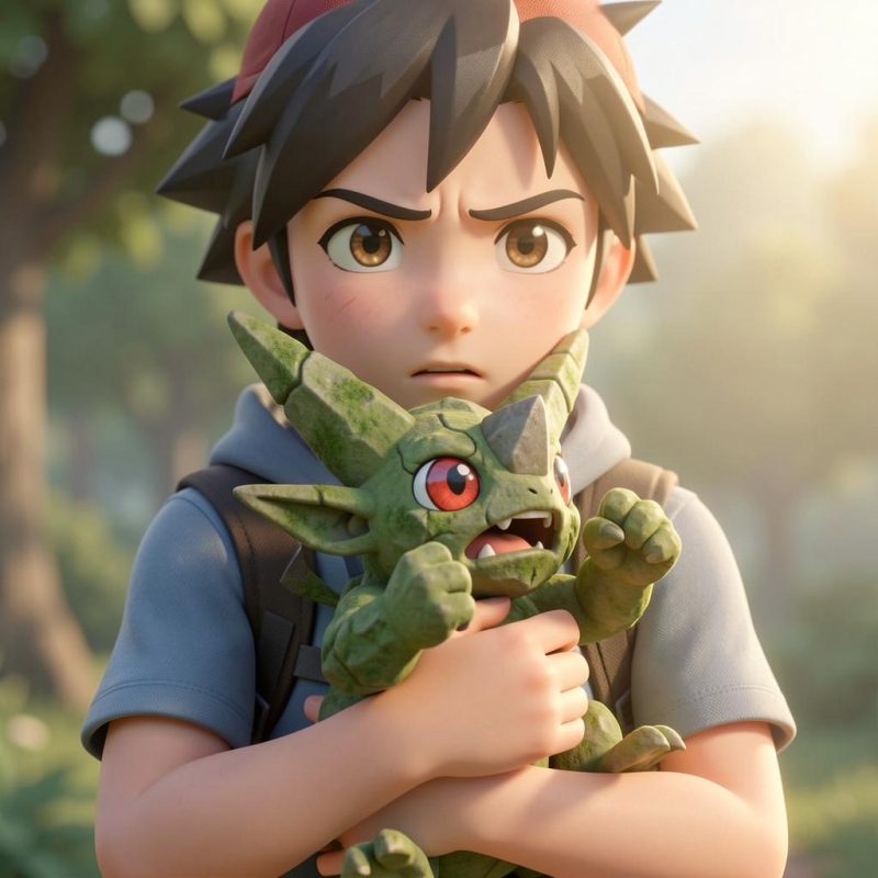 Larvitar - Pokémon: The Johto Journeys