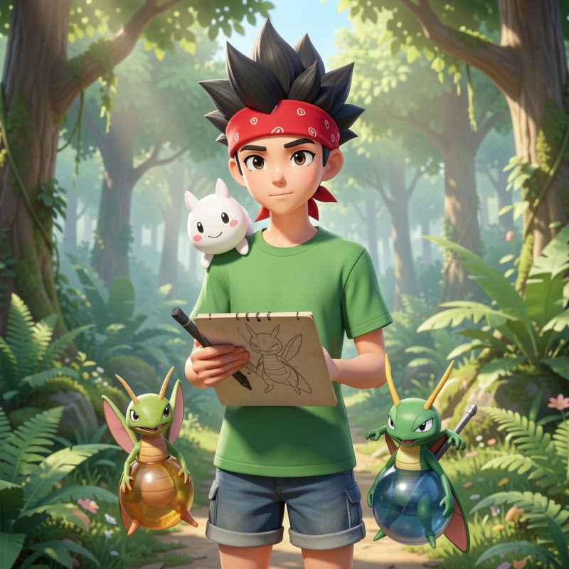 Tracey Sketchit - Pokémon: Indigo League