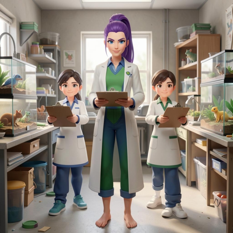 Professor Ivy - Pokémon: Indigo League