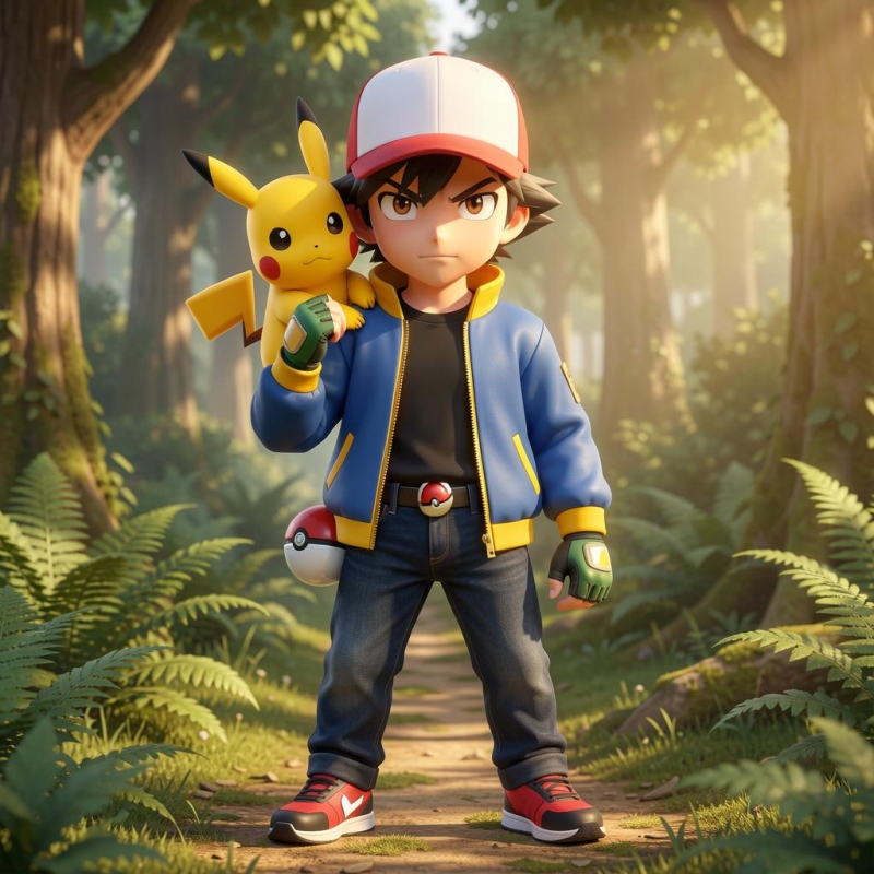 Ash Ketchum - Pokémon: Diamond and Pearl