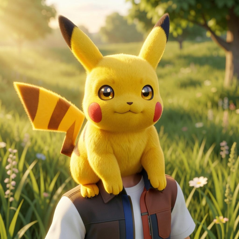 Pikachu - Pokémon: Diamond and Pearl