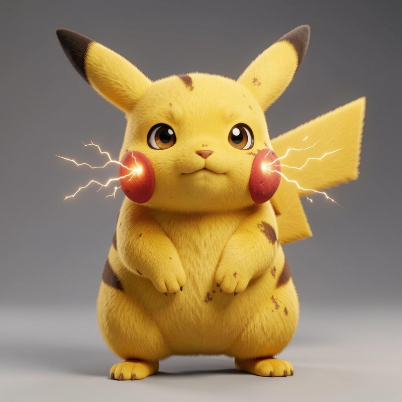 Pikachu - Pokémon: Black & White