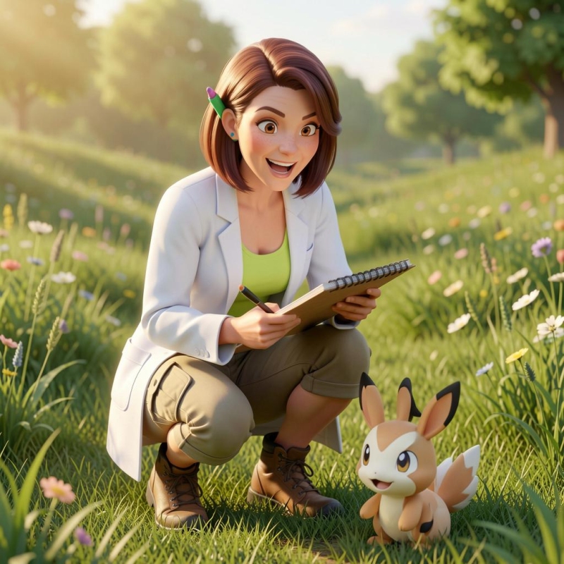 Professor Aurea Juniper - Pokémon: Black & White