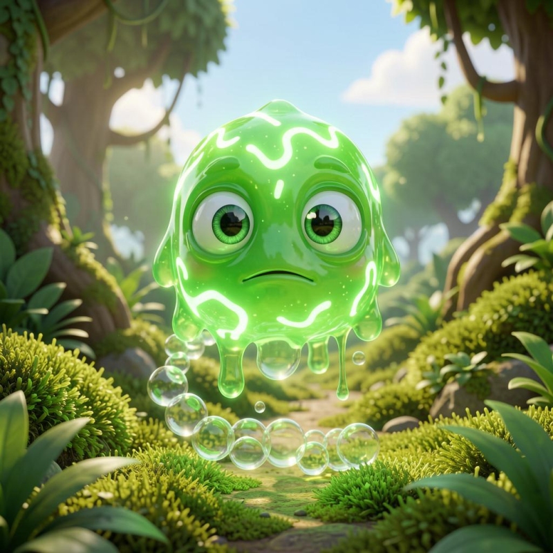 Phosphor Slime - Slime Rancher