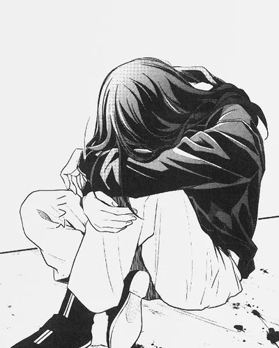 Scared girl