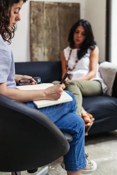 Female therapist