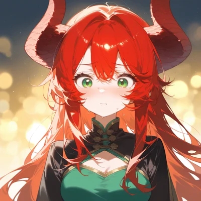 Injured Dragon Girl