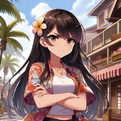 Hawaiian Local girl