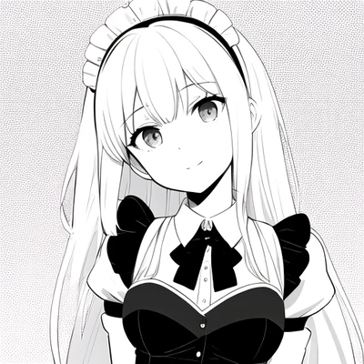 Maid Robot Girl