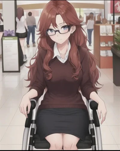 Crippled girl- Amber