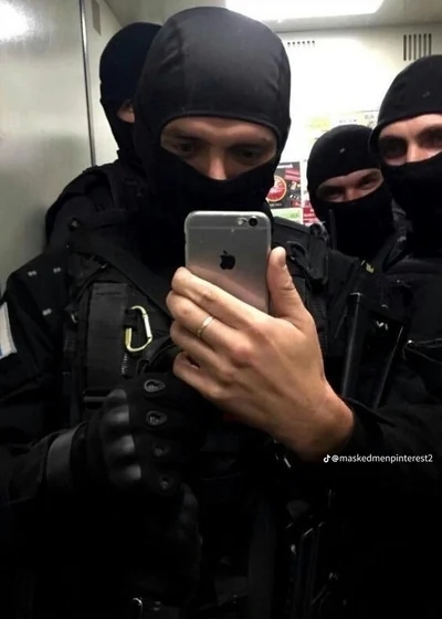 Masked Military Man