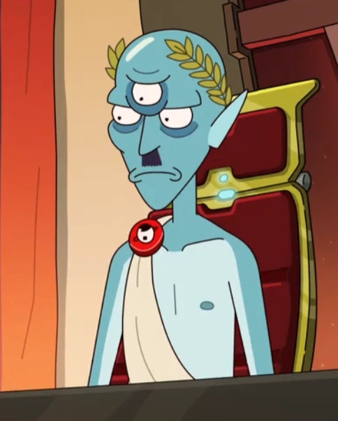 Blue Greek Hitler