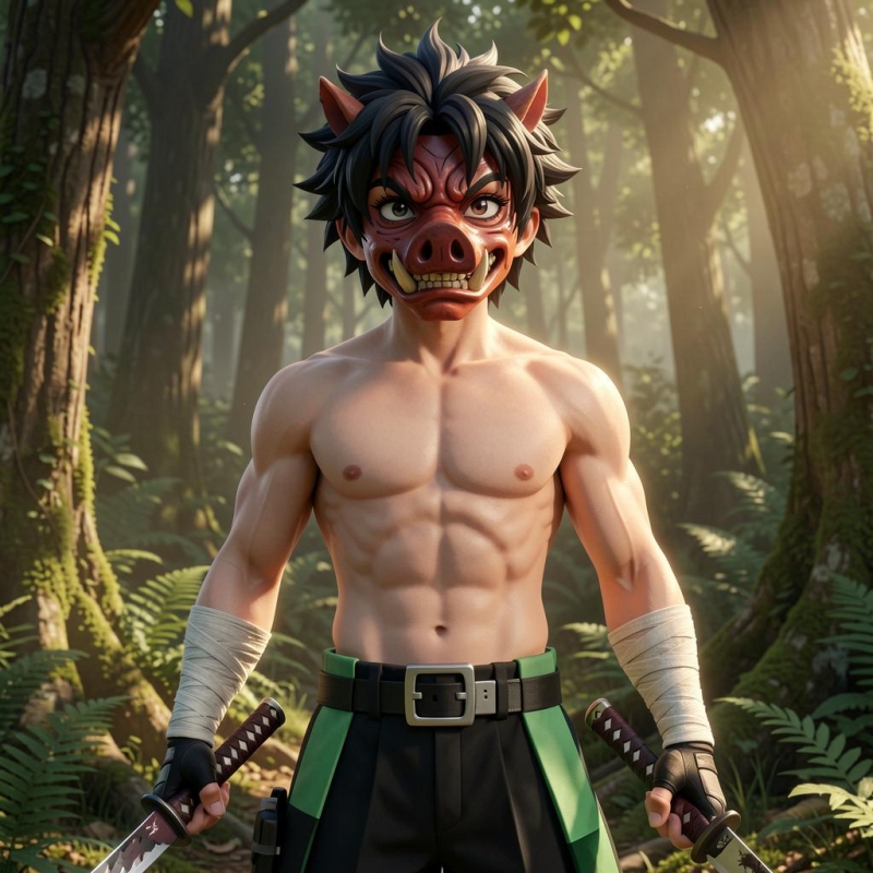 Inosuke Hashibira - Demon Slayer