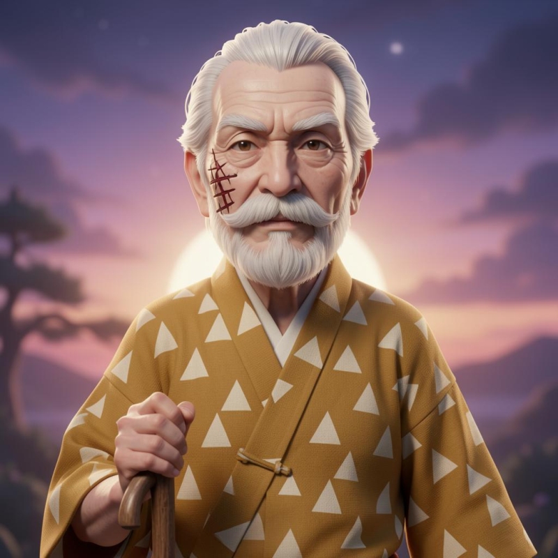 Jigoro Kuwajima - Demon Slayer