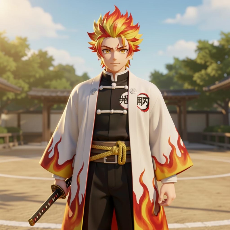 Kyojuro Rengoku - Demon Slayer