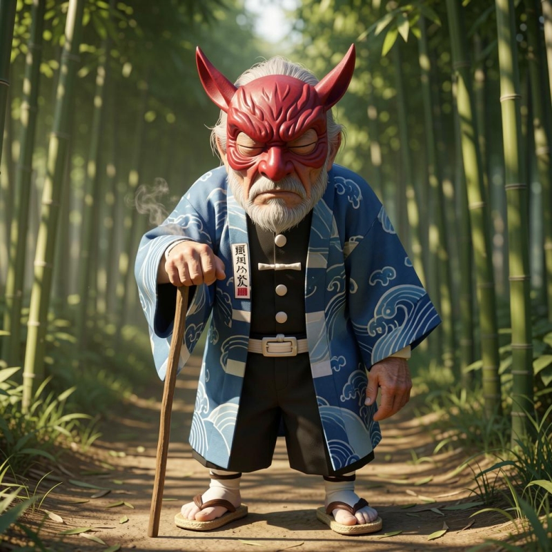 Sakonji Urokodaki - Demon Slayer